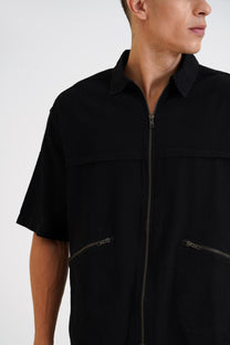 Zip-Up Shirt