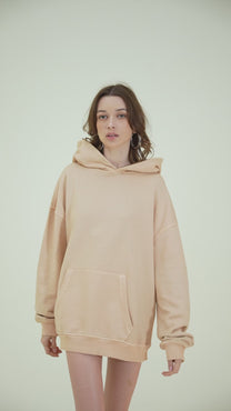 Saint&amp;I Beige Hoodie